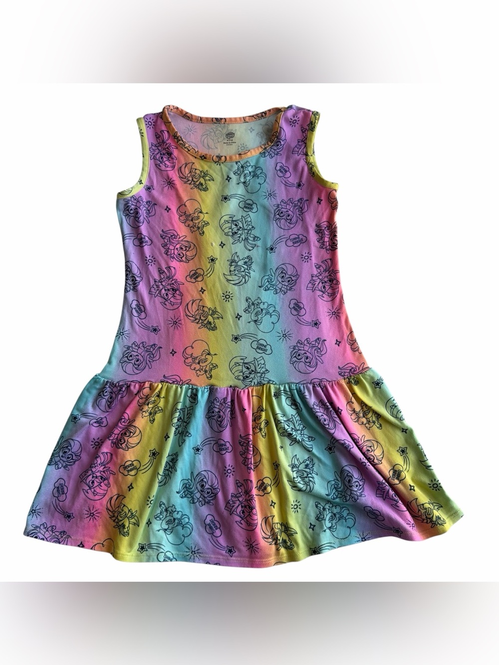 My Little pony Sleeveless Dress Rainbow Dash Girls